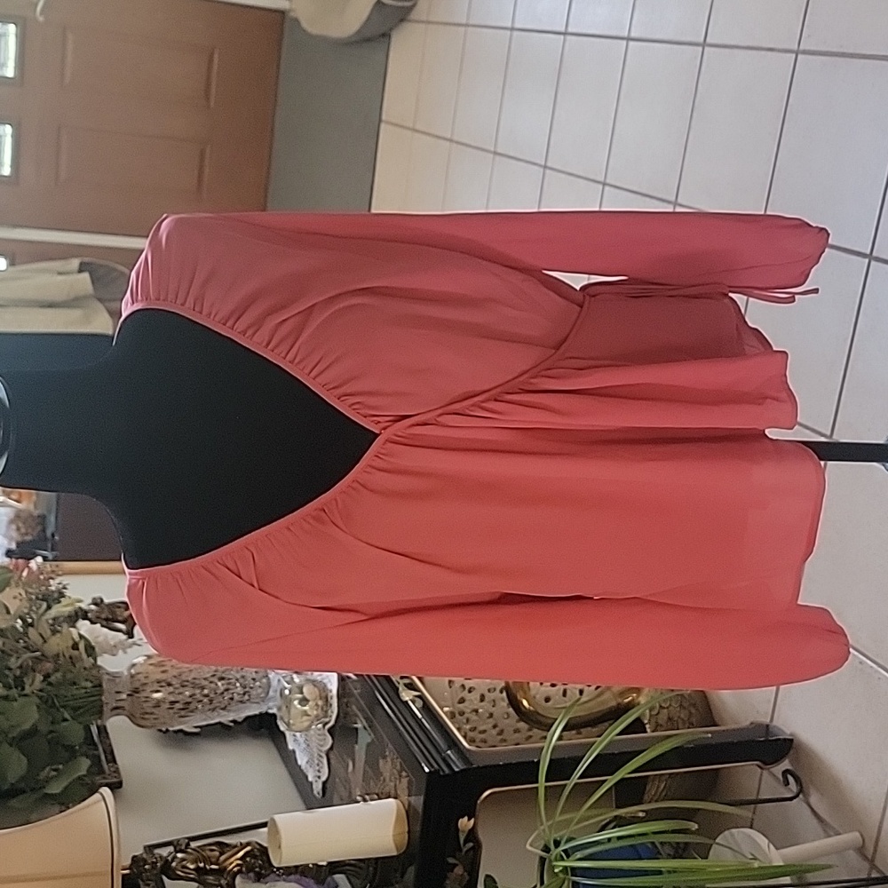 Pink blouse by Worthington size xl.